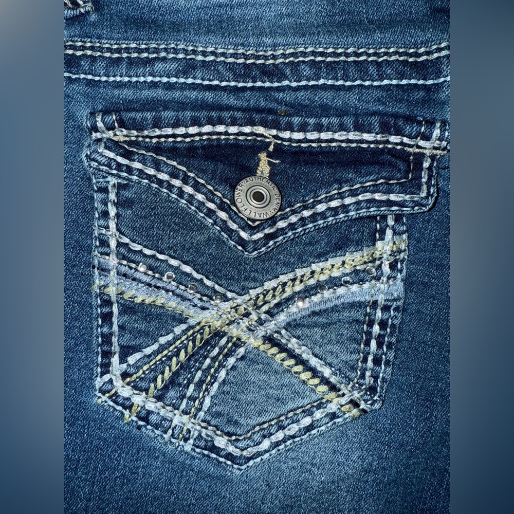 Wallflower Lucious Curvy Fit Bootcut Jeans Size 3 Regular Embellished - Picture 8 of 13